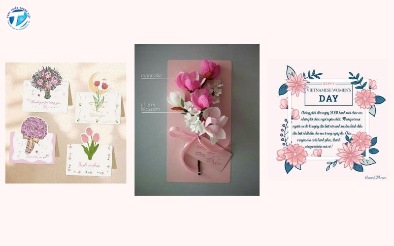 Mẫu thiệp chúc mừng 20-10 lãng mạn tinh tế